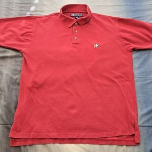Big Dogs Men's Red Polo Size Small